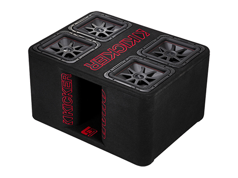 QUAD 12" L7R 2-Ohm Enclosure