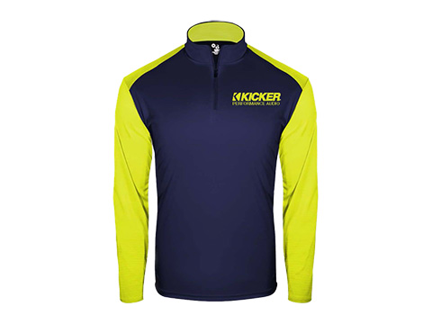 Navy KICKER Logo Pullover