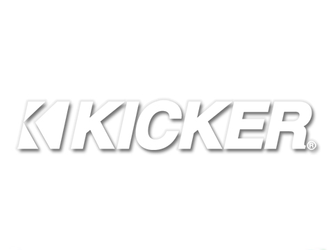 KICKER Logo Decals 4 KICKER Logo Decals